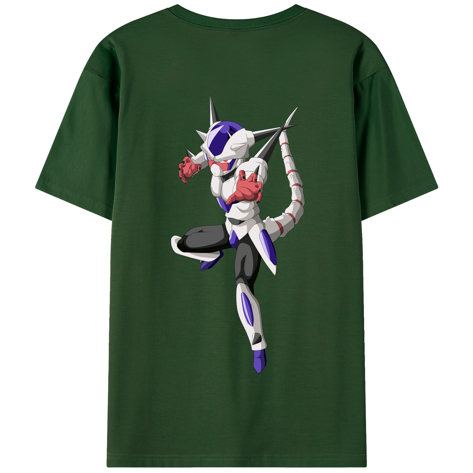 （画像用） ドラゴンボール クリーサ DRAGON BALL Kulisa 綿100％半袖Tシャツ（背面プリント）